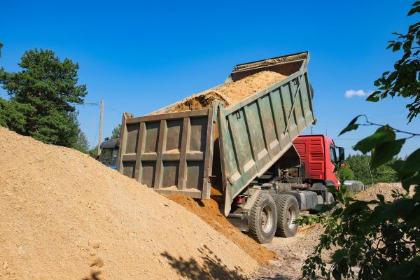 Sand Hauling in Lawrenceville