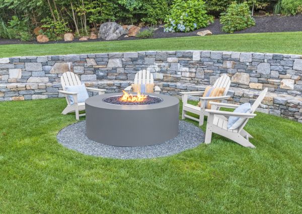 Fire Pit Landscaping in Lawrenceville