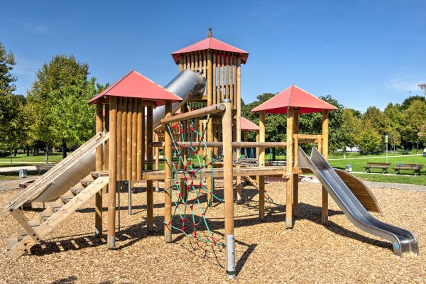 Playground Mulching Service in Lawrenceville