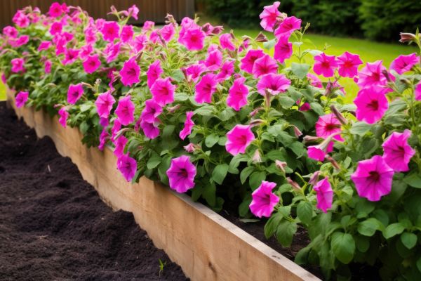 Raised Flower Bed Installation in Lawrenceville